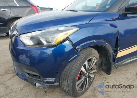 2019 Nissan Kicks Sr из США, поврежденный, VIN 3N1CP5CU6KL514366